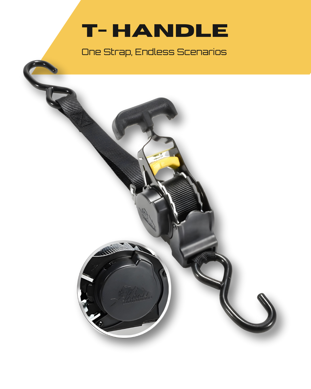 Retractable Ratchet Strap