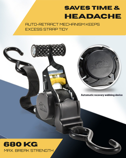 Retractable Ratchet Strap