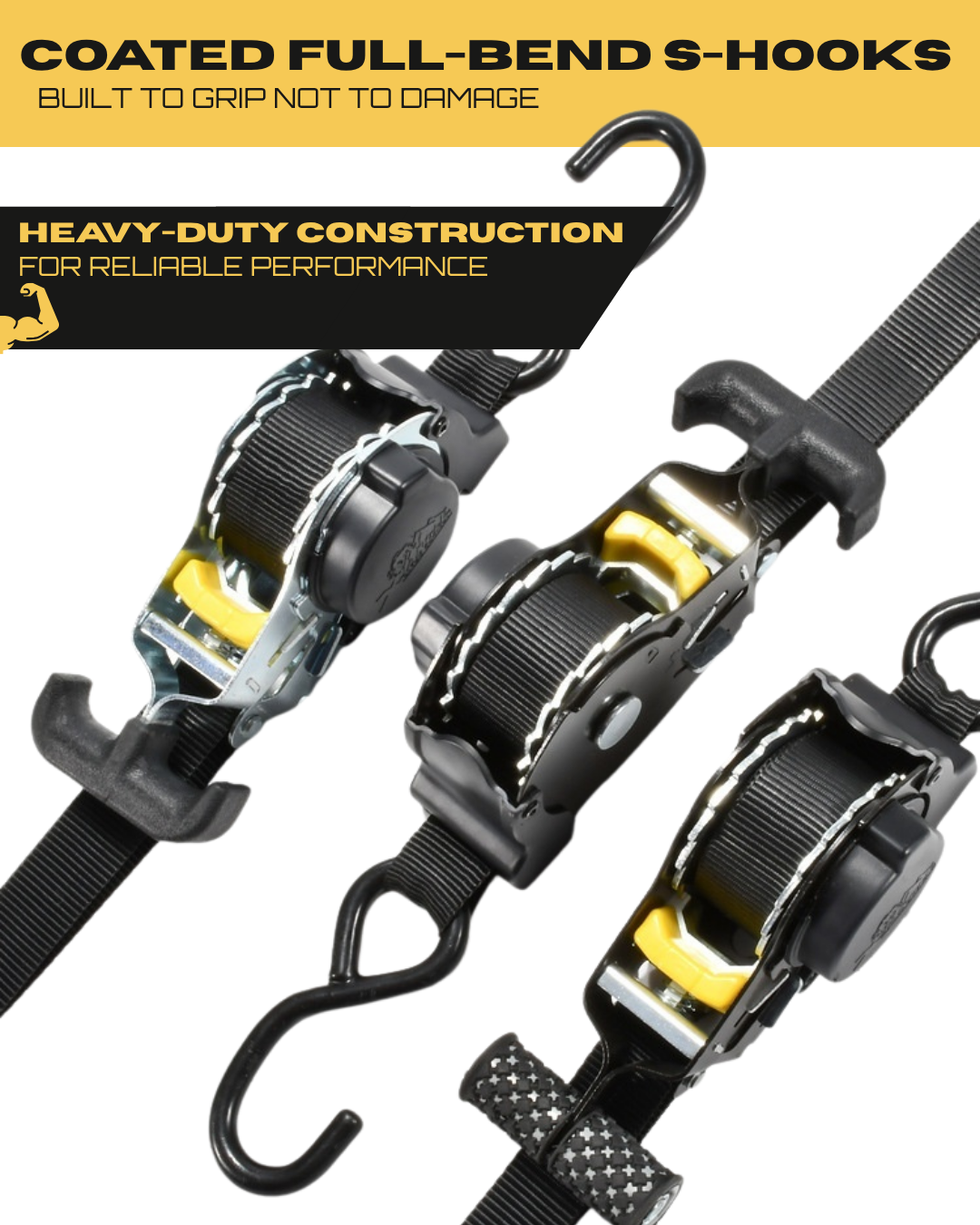 Retractable Ratchet Strap